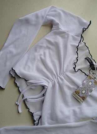 Новый с биркой топ в рубчик от boohoo