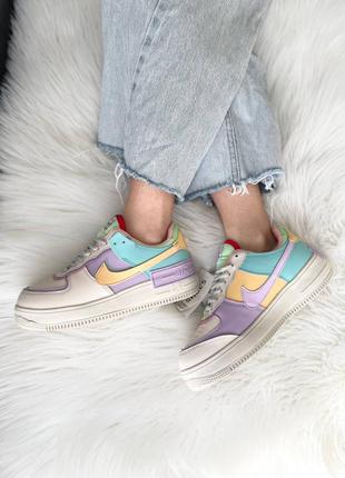 Кросівки air force shadow low fur ‘pale ivory’ ❄️ кроссовки