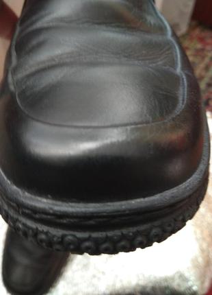 Кажаные туфли - мокасины.1 фото