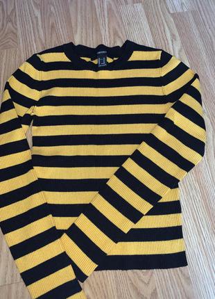 Свитеров/гольф в рубчик/кофта в полоску/тёплая кофта