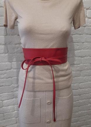 Італійський шкіряний пояс кушак