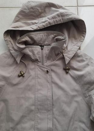 Куртка на синтепоне с капюшоном размер 40 (12)2 фото