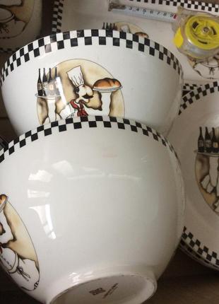 Салатник керамика повар