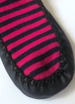 Теплые носки чешки - bross - с подошвой, внутри махровые р26/27 тапки4 фото