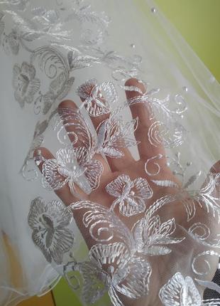 Новогоднее карнавальное платье для девочки "снежинка"