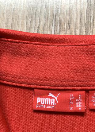 Чоловіча спортивна футболка поло з замком puma8 фото