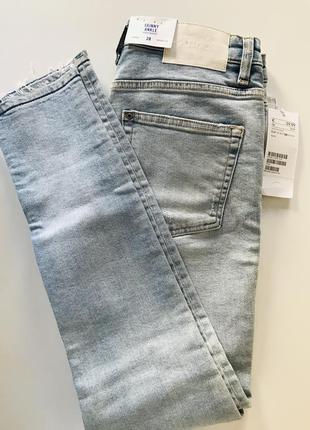 Скинни джинсы высокая посадка h&m новые1 фото