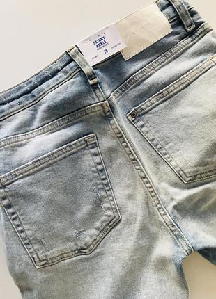 Скинни джинсы высокая посадка h&m новые5 фото