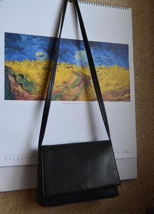 Tula шкіряна сумка на довгому ремені кросбоди6 фото