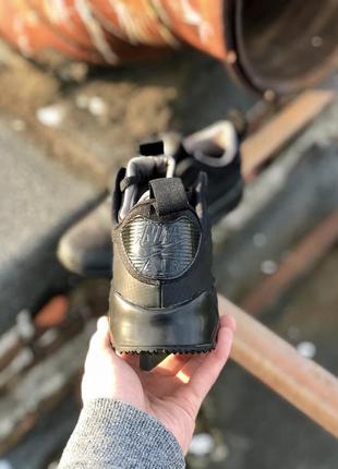 Зимние мужские кроссовки nike air max 90 black 40-41-42-43-44-452 фото