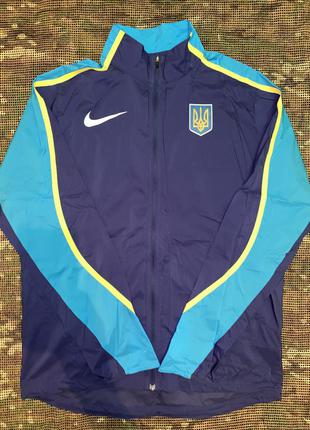 Ветровка nike ukraine olympic team, оригинал, размер м1 фото