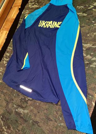 Ветровка nike ukraine olympic team, оригинал, размер м7 фото