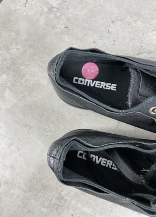 Новые,кожаные converse4 фото