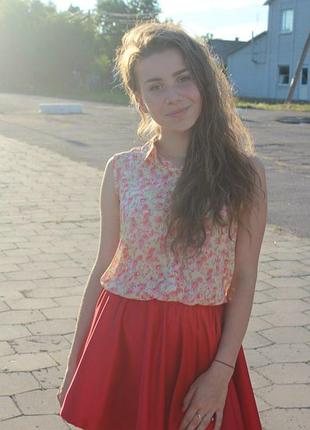 Дуже легка шифонова блуза