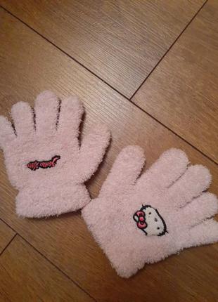 Тёплые рукавички
