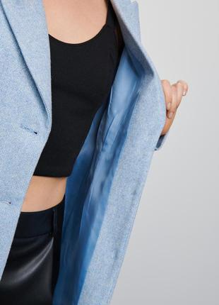 Женское пальто с добавлением шерсти4 фото