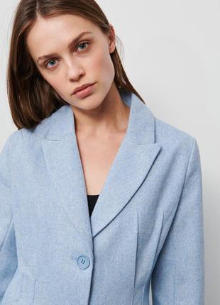 Женское пальто с добавлением шерсти5 фото