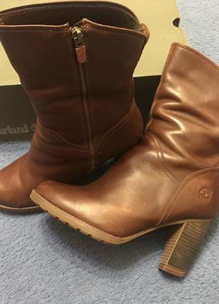 Шкіряні чоботи timberland
