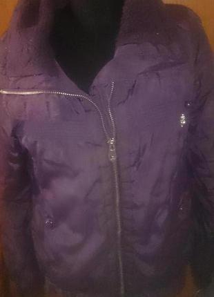 Стильна фіолетова курточка м miss sixty