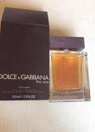 Dolce & gabbana the one for men💥оригинал распив аромата затест10 фото