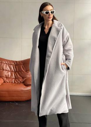 Ворсисте пальто