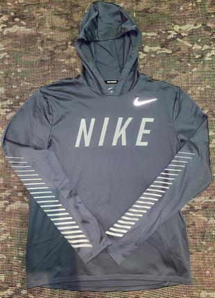 Худи nike running reflective, therma, оригинал, размер м