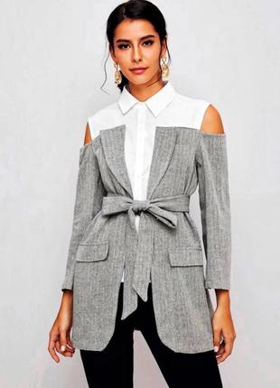 Жакет-сорочка 2в1