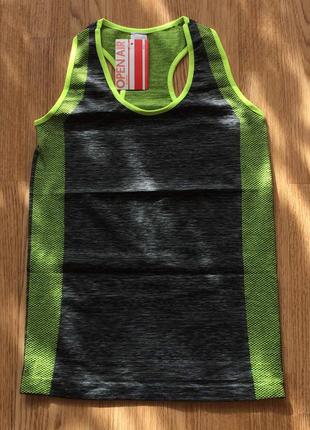 Спортивні майки лимонна і салатова