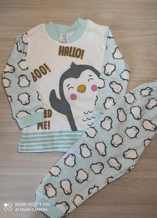 Пижамка пингвин