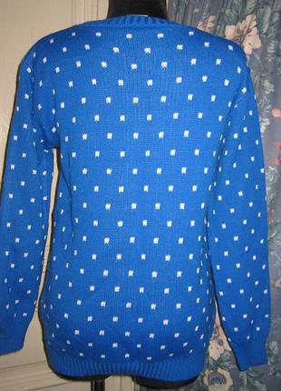 Свитер новогодний.разм s-m 3