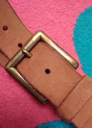 Ноаый, кожаный, фирменный ремень.