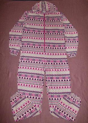 Пижама кигуруми слип человечек комбинезон р. м2 фото