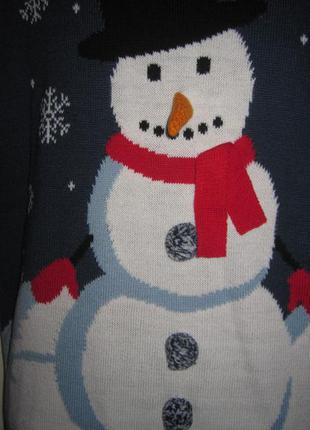 Свитер новогодний мужской.разм l