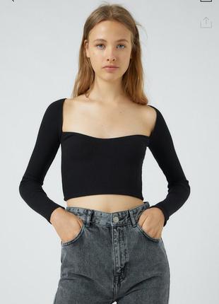 Топ рубчик pull&bear