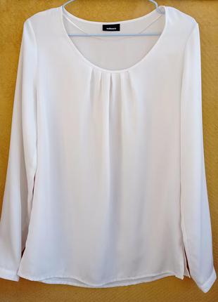 Біла молочна блуза waldbusch1 фото