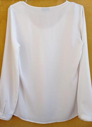 Біла молочна блуза waldbusch2 фото