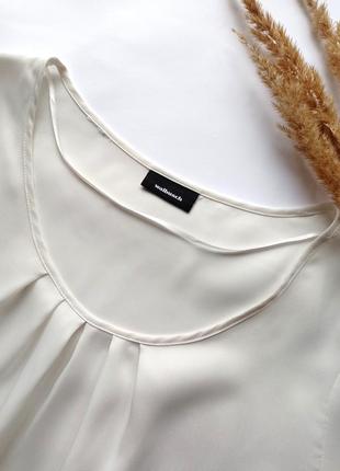 Біла молочна блуза waldbusch3 фото