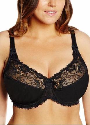 36g 80g ультра комфортный черный бюстгальтер минимайзер marks & spencer