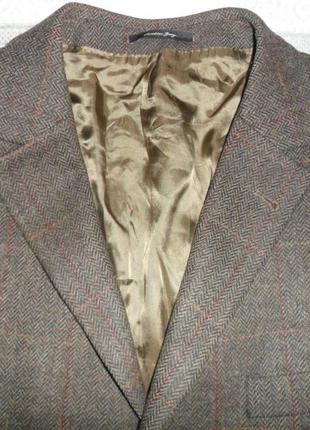 Піджак christian berg authentic british tweed by moon, розмір l3 фото