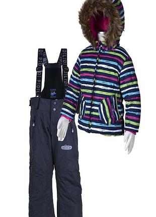 Зимний комплект на девочку р.152 чехия премиум-качество