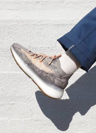 Adidas yeezy boost 380 mist жіночі кросівки адідас ези буст