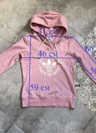 Розовая толстовка adidas7 фото