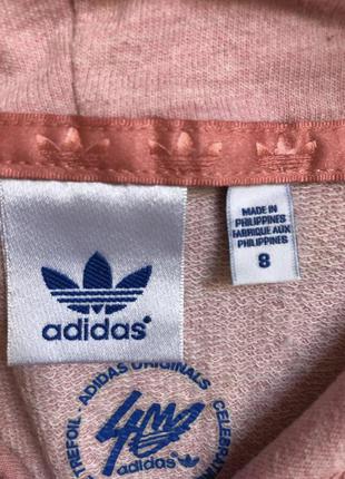 Розовая толстовка adidas5 фото