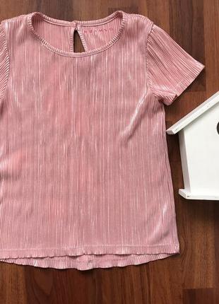 Плисерованая блузка на 9-10 років