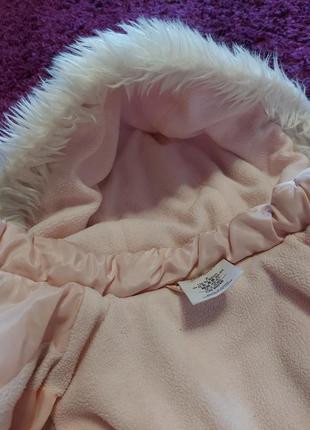 Куртка зимняя disney frozen с ельзой и ганной на 2-3 года6 фото