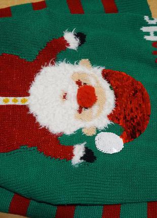 George новогодний свитер 2-3 года новорічний светр кофта4 фото