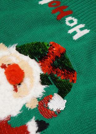 George новогодний свитер 2-3 года новорічний светр кофта6 фото