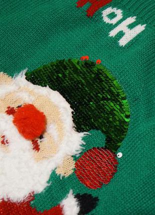 George новогодний свитер 2-3 года новорічний светр кофта8 фото
