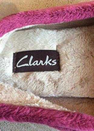 Clarks теплі капці clarks3 фото