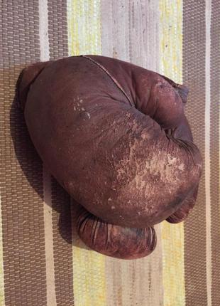 Винтажные боксерские перчатки5 фото